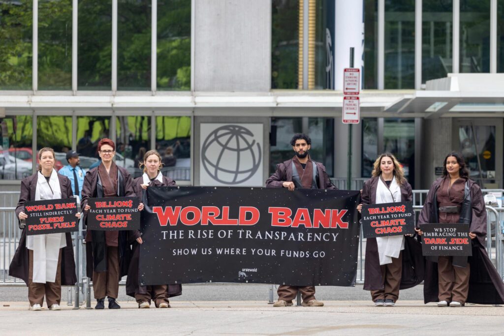 Protest against World Bank: Rise of Transparency